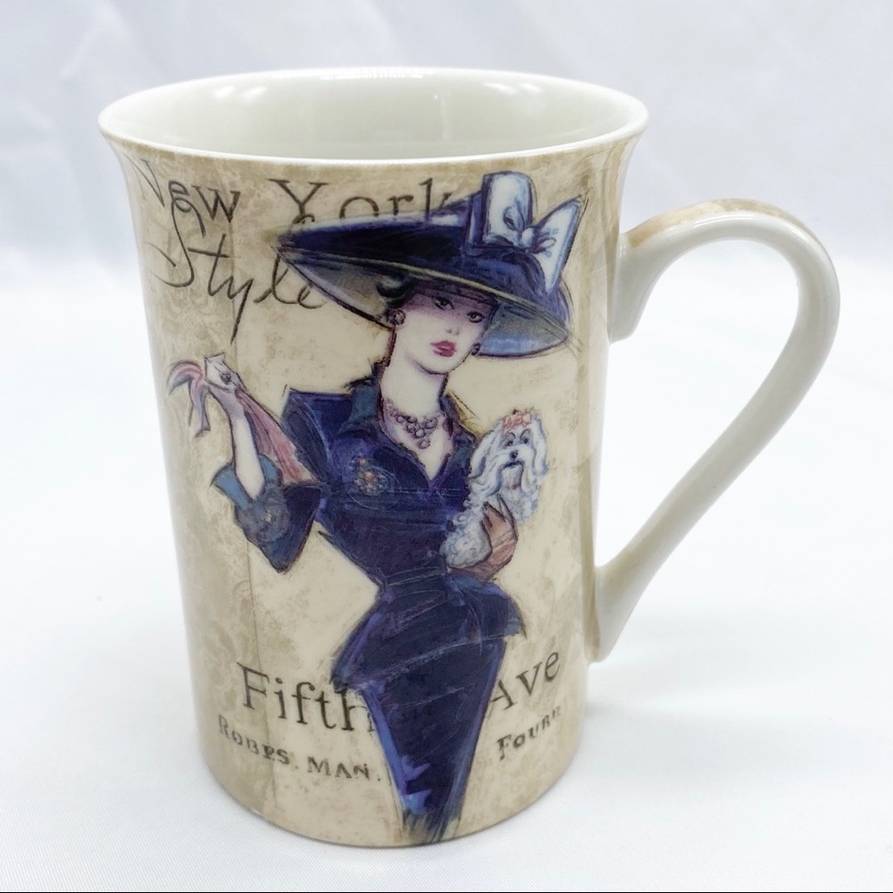 New York 5th Avenue Style Fashion Coffee Mug